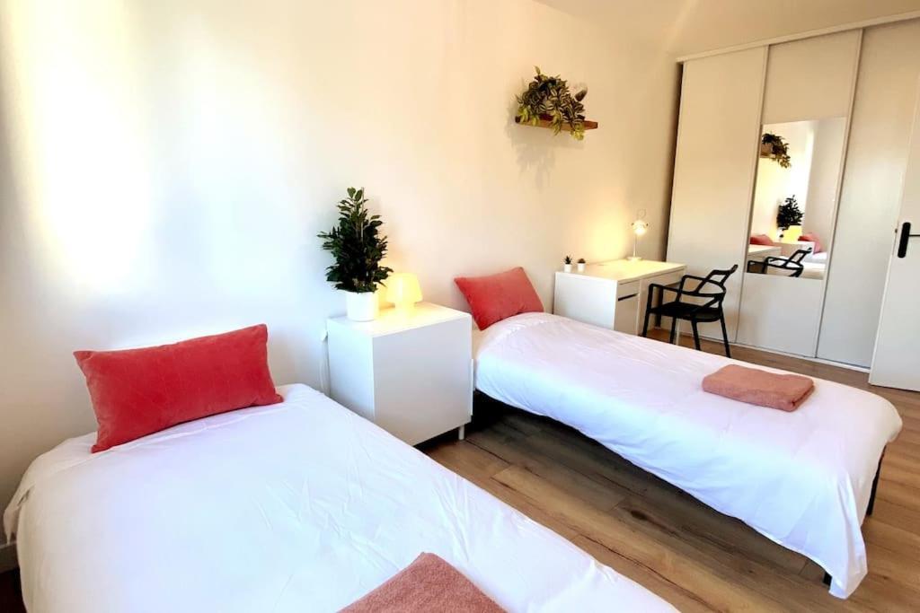 Appartement Centre Des Congres - Balcon - Facultes - Parking 앙제 외부 사진